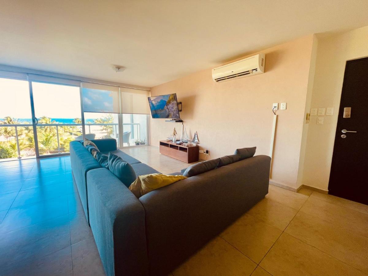 Punta Me Luxury Apartments Ocean View & Beach Front In Amara カンクン エクステリア 写真